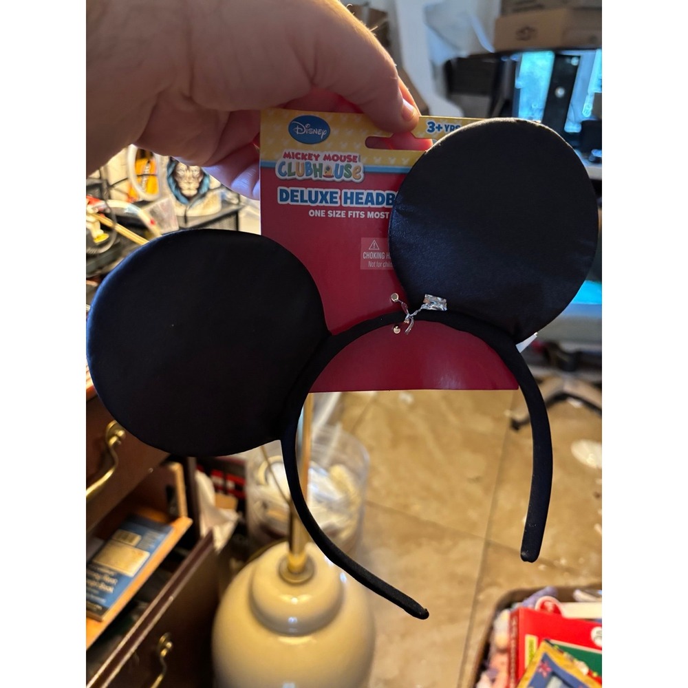 Unique Disney Mickey Mouse Guest Of Honor Black Headband - 1 Count, Bold & Adora